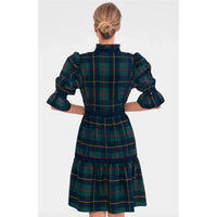 Gretchen Scott - Blair Plaid Teardroptiered Dress