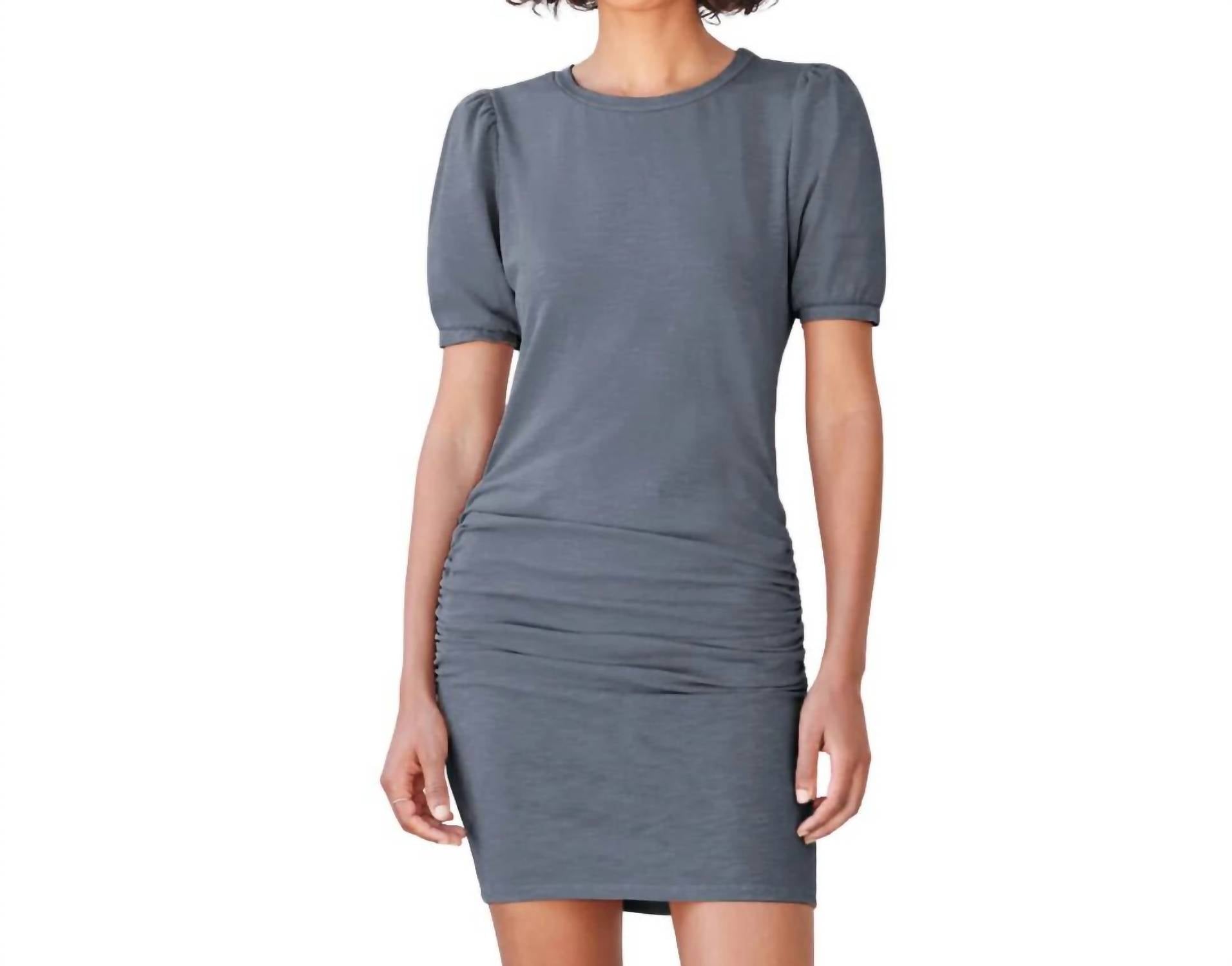 Sundry - Puff Sleeve Mini Dress