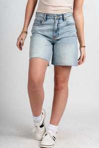 Hidden - High Waist Bermuda Shorts