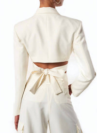 Ronny Kobo - Zuna Crop Blazer Jacket