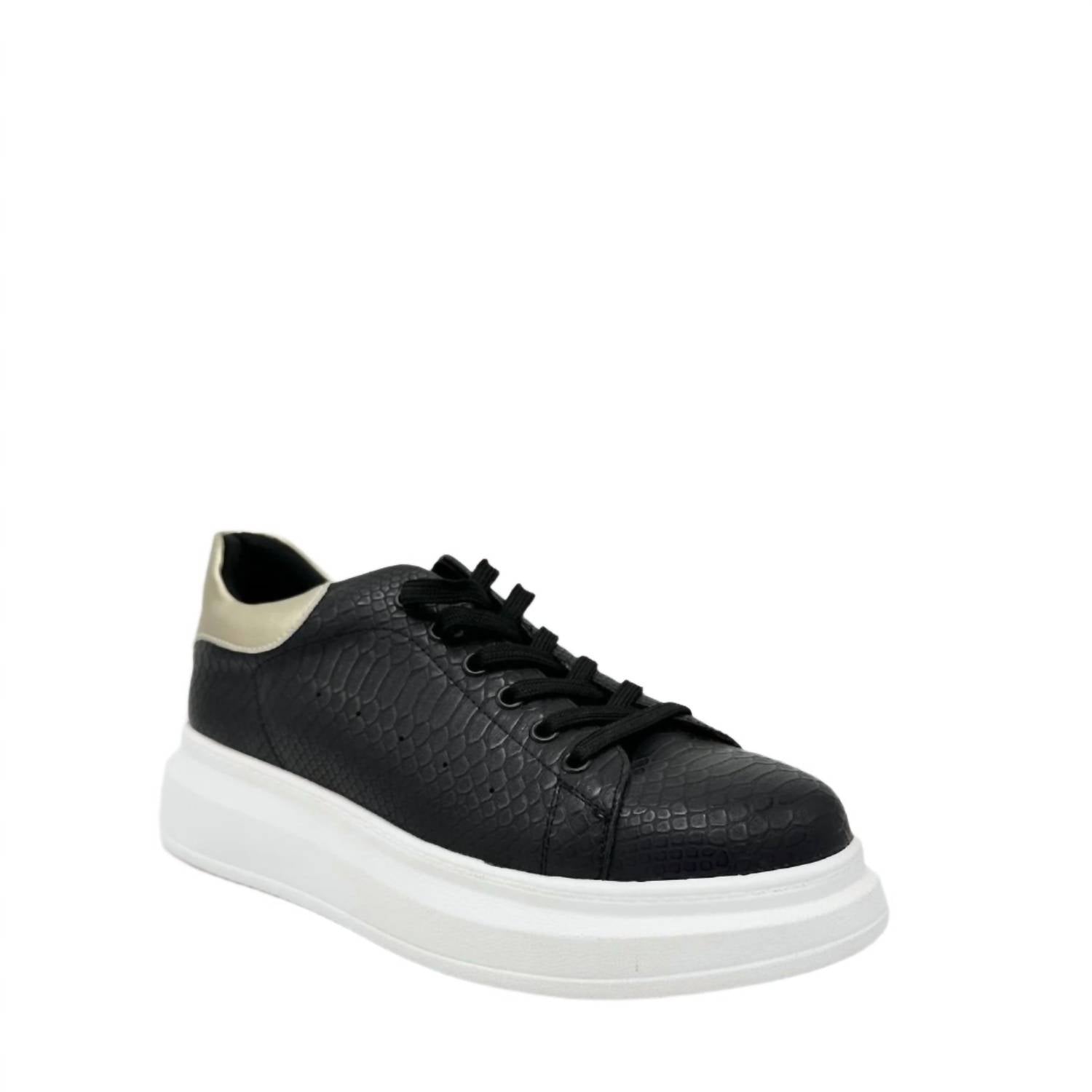 Renato Garini - Women's Platform Laced Sneakers