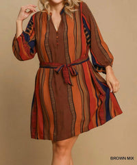 Umgee - Button Down Mini Dress
