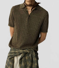 Guest In Residence - Short Sleeve Teddy Polo