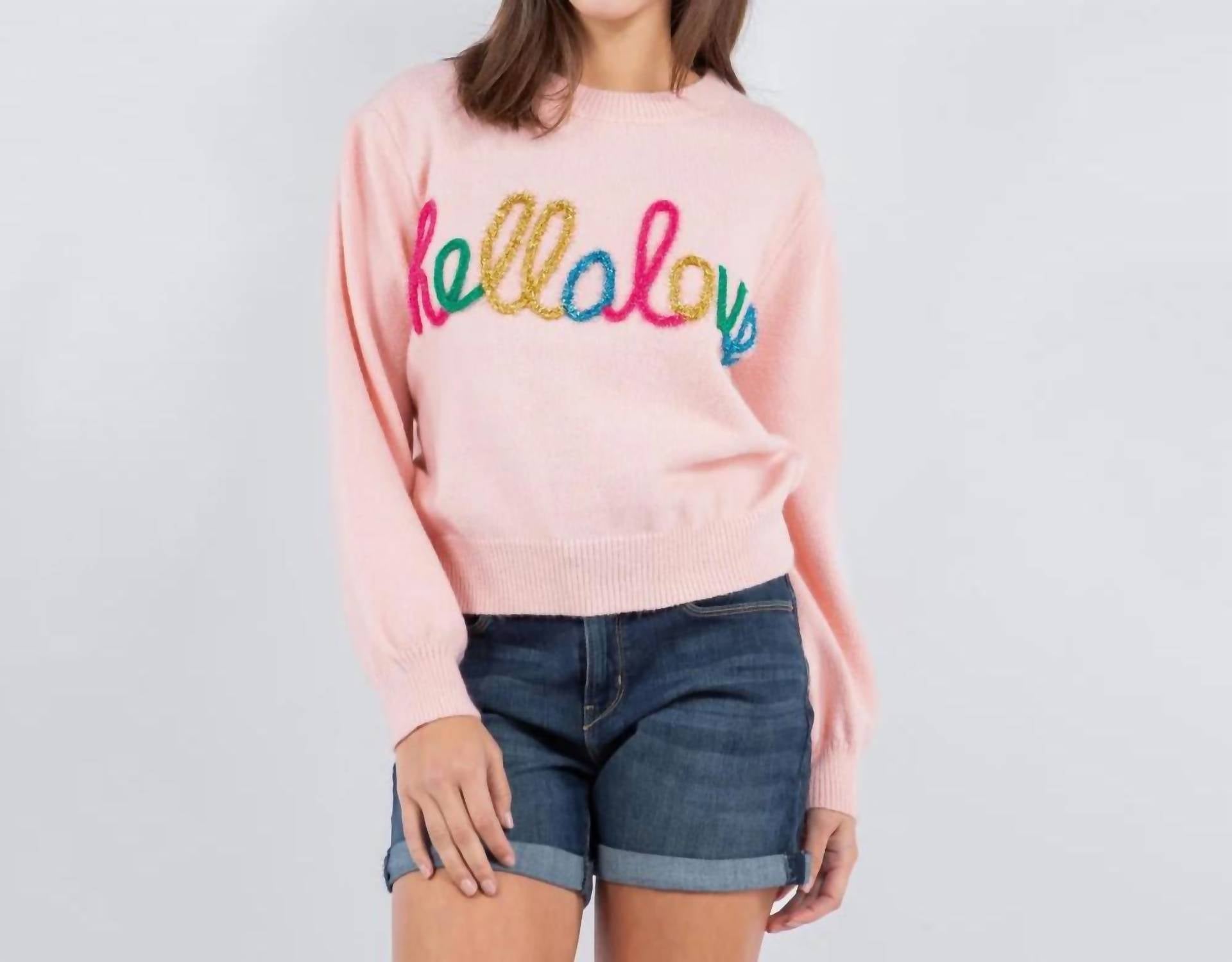 Judson & Company - Hello Love Sweater