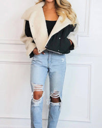Mable - Samson Quilted Shearling Jacket