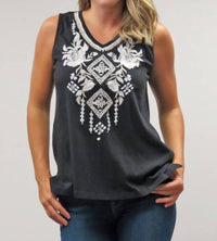 Caite & Kyla - Paola Vintage Inspired Tank
