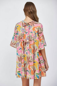 Fate Aria Mini Dress in multi - women's dress - view 7