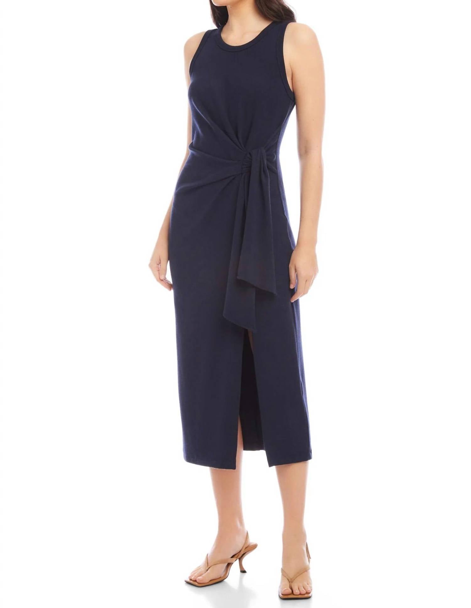 Fifteen Twenty - Maddie Side Knot Midi Dress