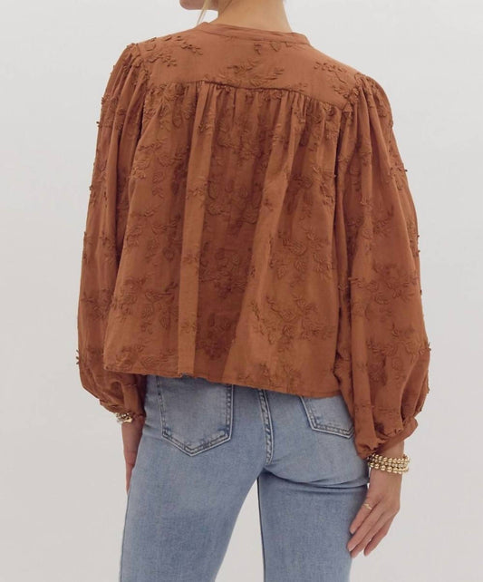 Entro - Dolman Sleeve Oversized Crop Top