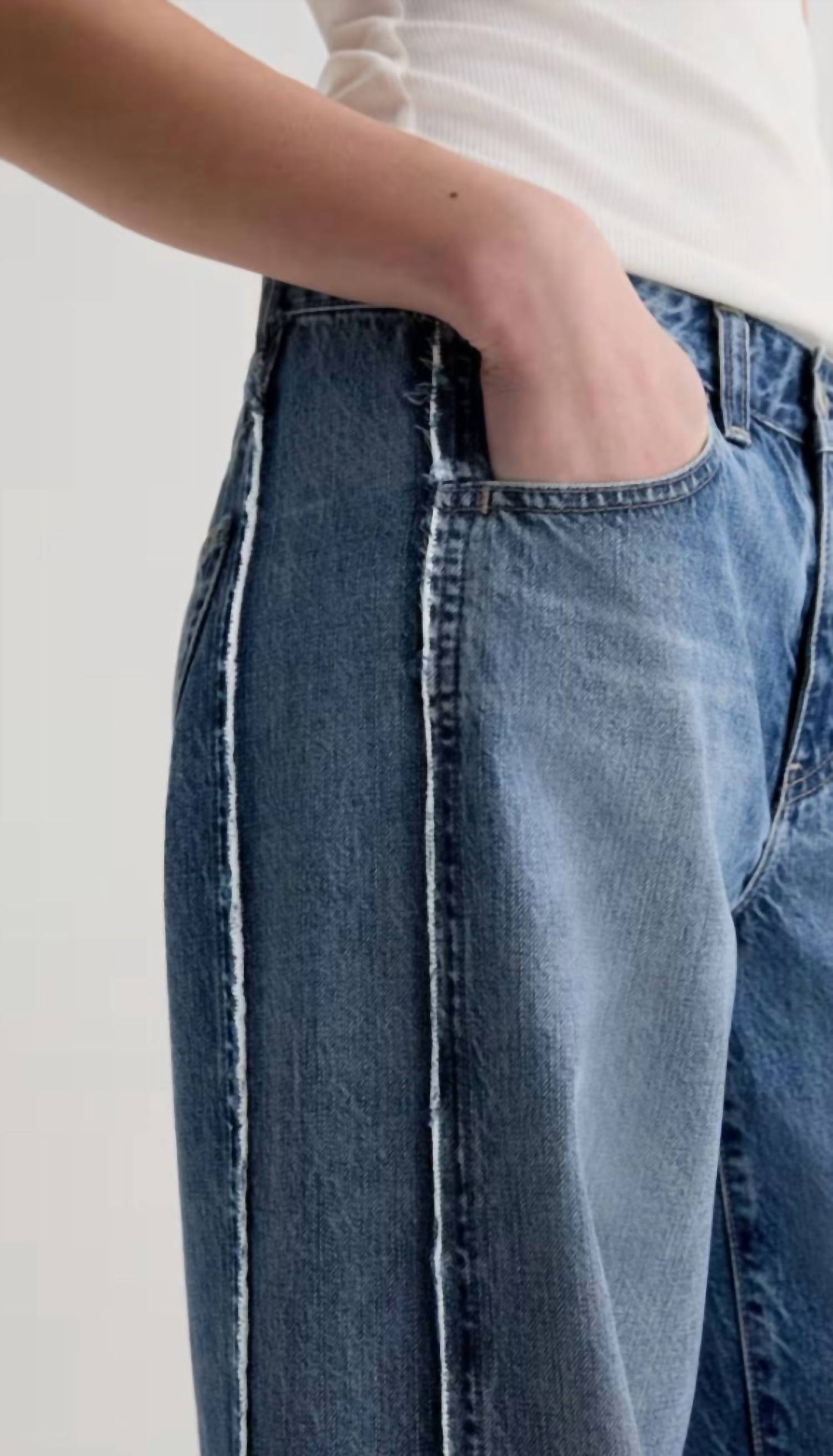 Ag Jeans - Adria Low Rise Paneled Fit Jeans