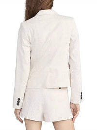 Frame - Striped Smart Blazer