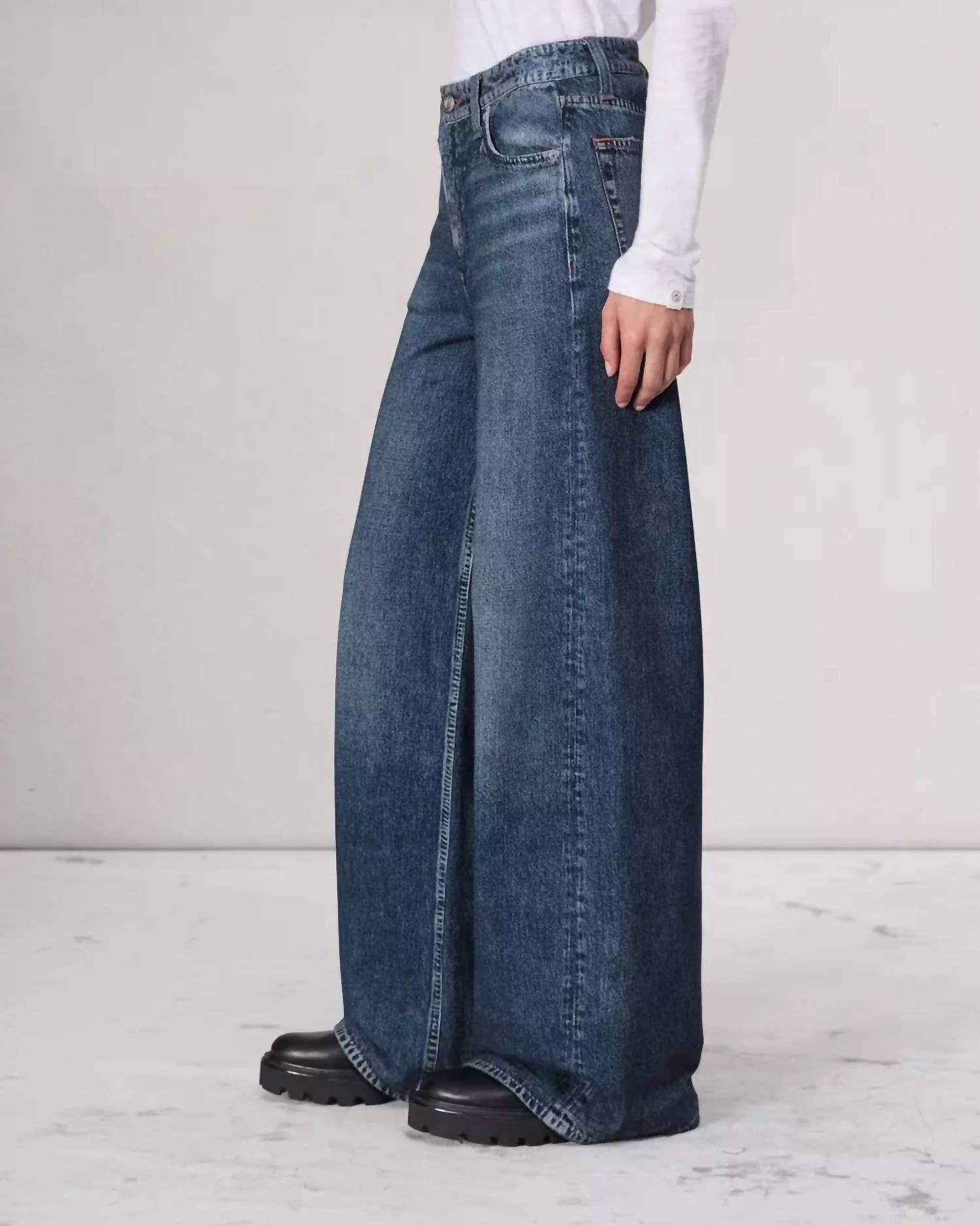 Rag & Bone - Miramar Sofie High-rise Wide Leg Jeans