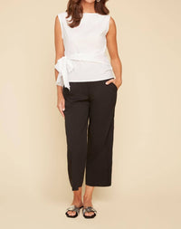 Renuar - Sleeveless Tie Top