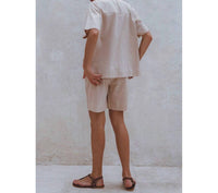 Bali Lane - Otis Short Sleeve Linen Shirt