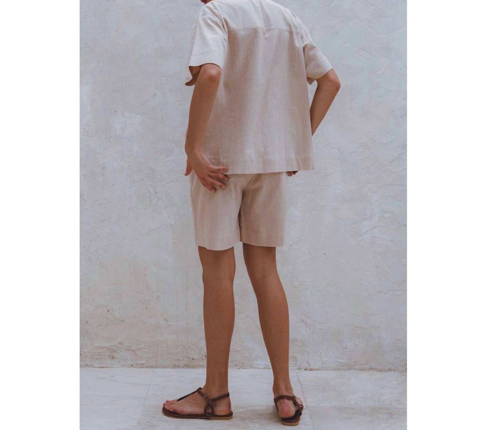 Bali Lane - Otis Short Sleeve Linen Shirt