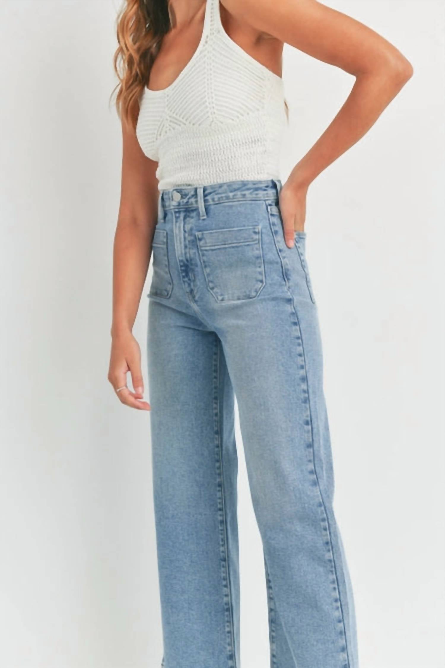 Just Black Denim - Austin Patch Pocket Jeans