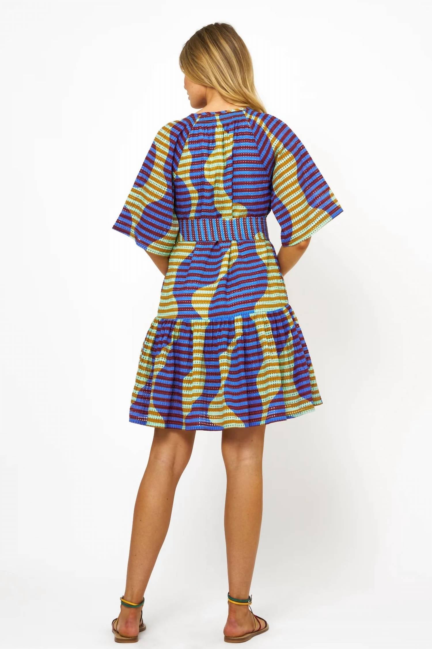 Oliphant - Raglan Belted Mini Dress