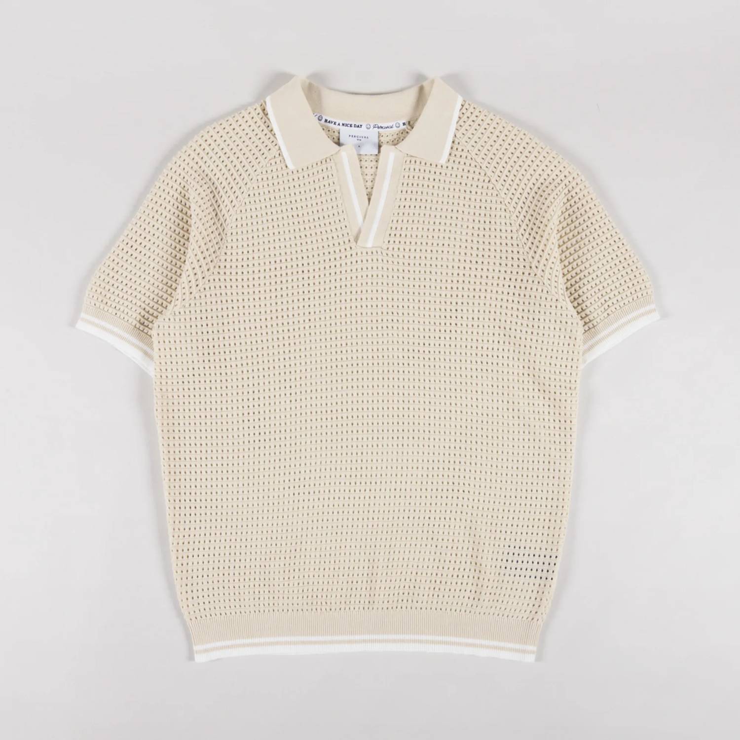 Percival - Men's Casa Martini Knitted Tennis Polo