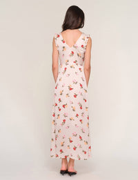 heartloom Montana Dress in rose - women's dress - detail view