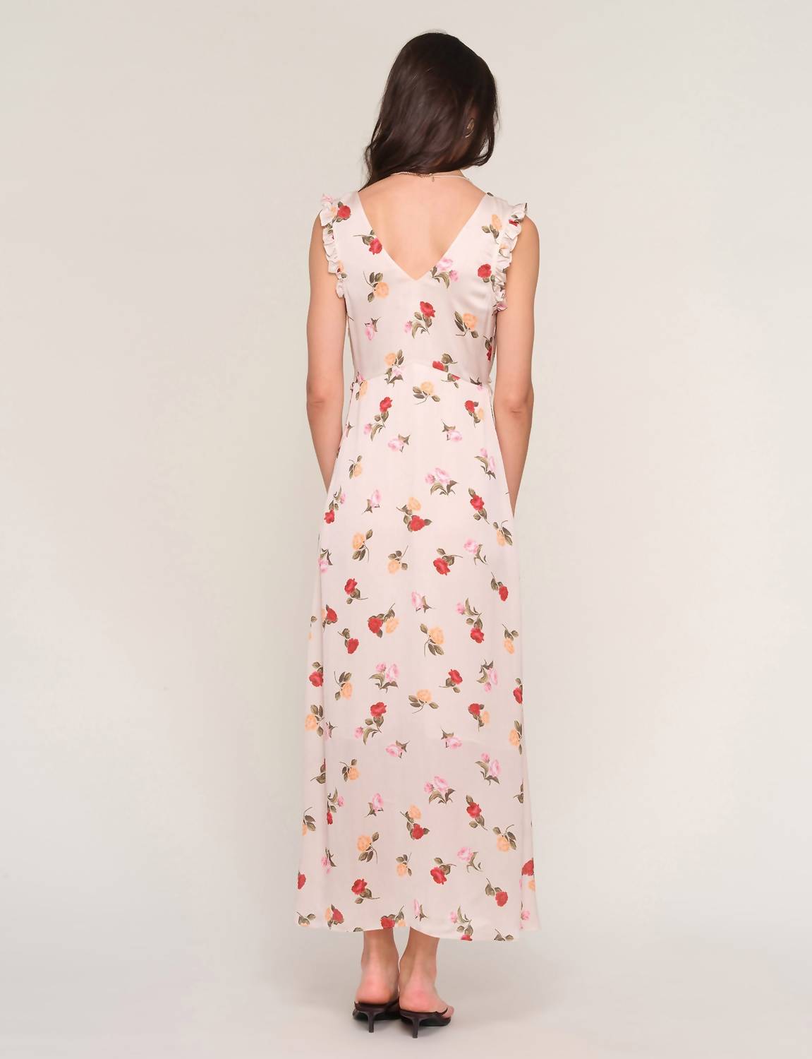 heartloom Montana Dress in rose - women's dress - detail view