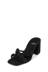 Jeffrey Campbell - Women's Ditzy Block Heel Flower Strap Sandal