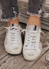 SHU SHOP Women's Paula Sneakers in taupe - women's sneaker - alternate view