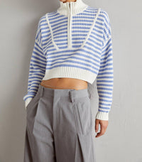 Staud - Hampton Cropped Sweater
