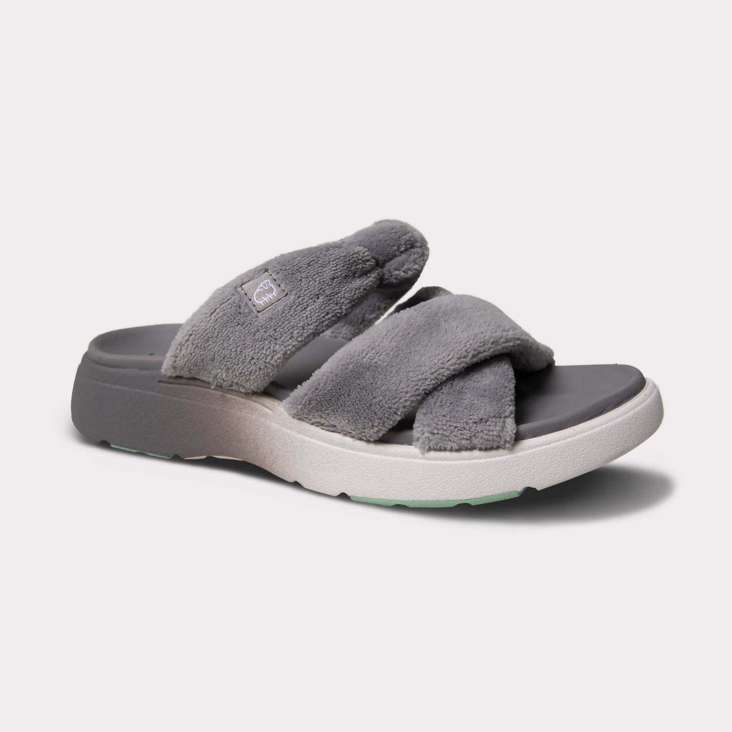 Lamo Women's Tiki Sandal in grey - women's sandal - detail view