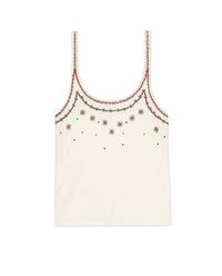 The Great. - Beaded Slim Tank