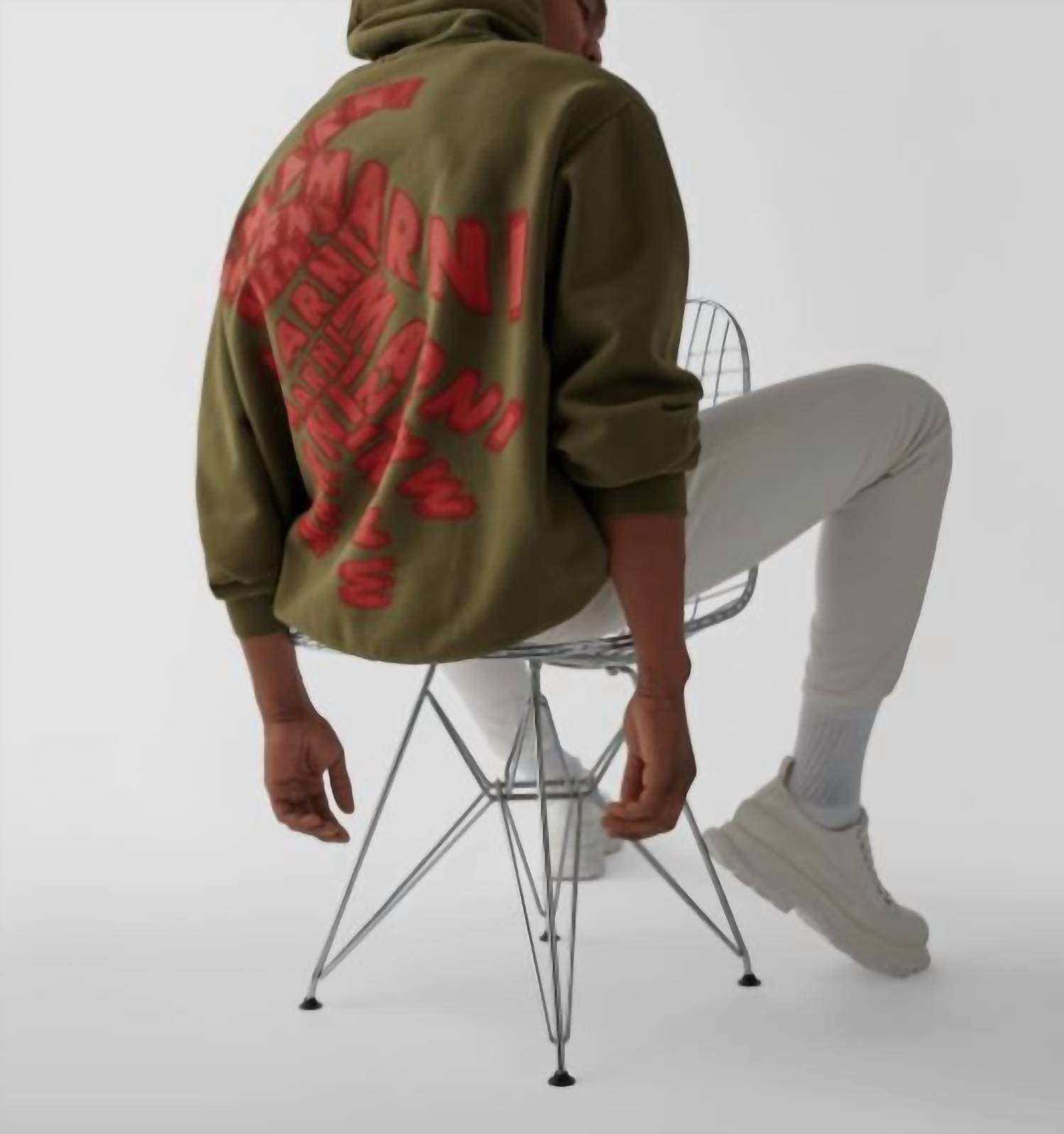 Marni - Men's Swirl Logo Hoodie