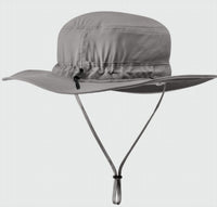 OUTDOOR RESEARCH Unisex Helios Sun Hat in pewter - men's hat - detail view