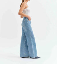 Daze - Far Out High Rise Wide Leg Jean
