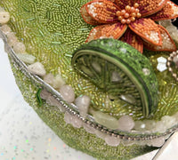 Mary Frances - Salty Beaded Handbag