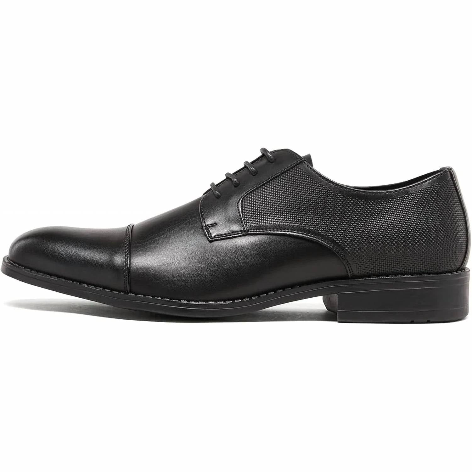 Bruno Marc - Men's Lace Up Faux Leather Oxford Dress Shoes