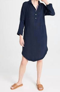 Sundry - Long Sleeve Shirttail Dress
