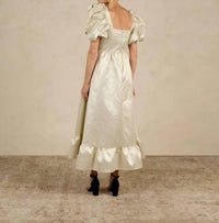 Noralee - Augusta Puff Sleeves Dress