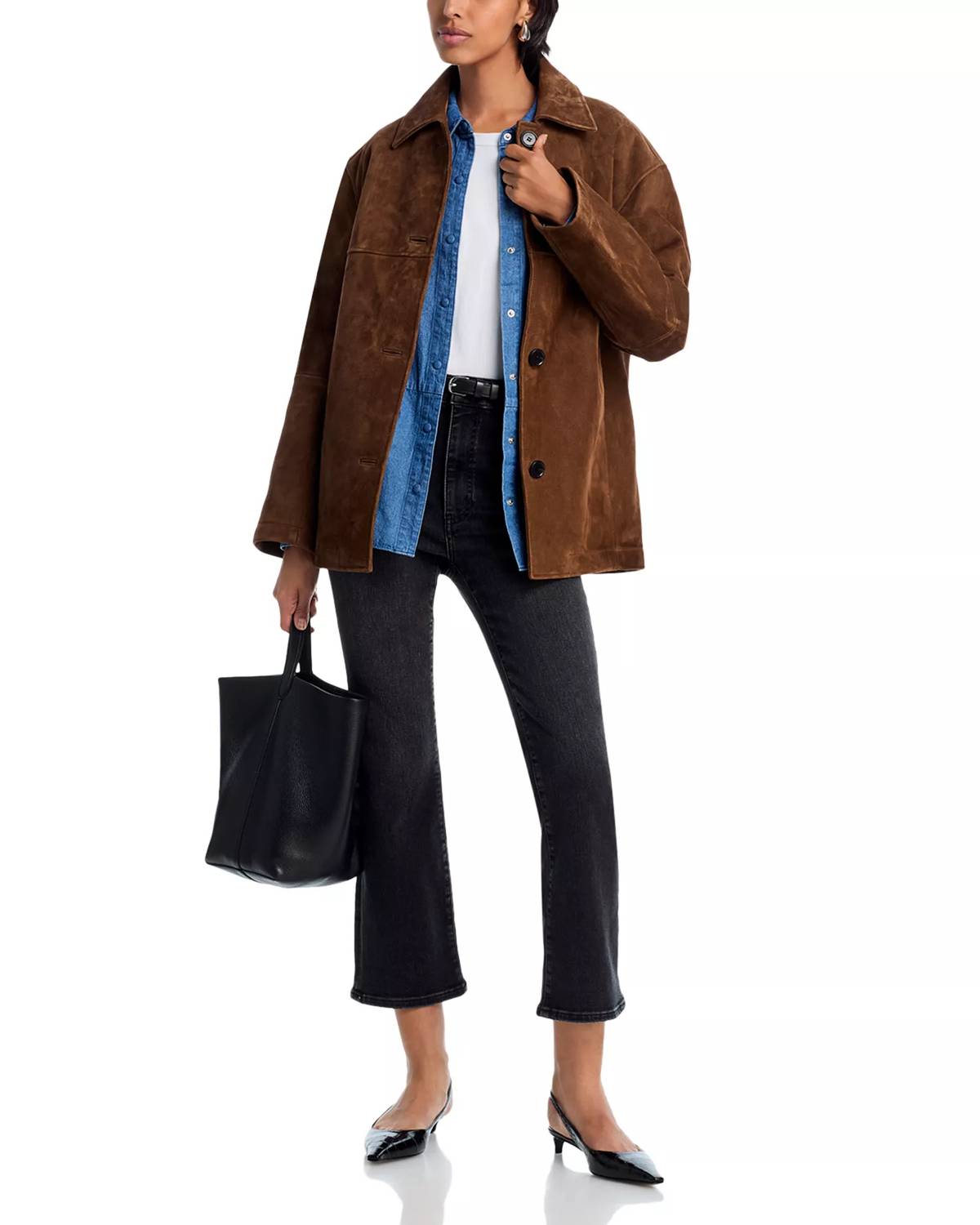 Frame - Reboot Crop High Rise Ankle Jeans