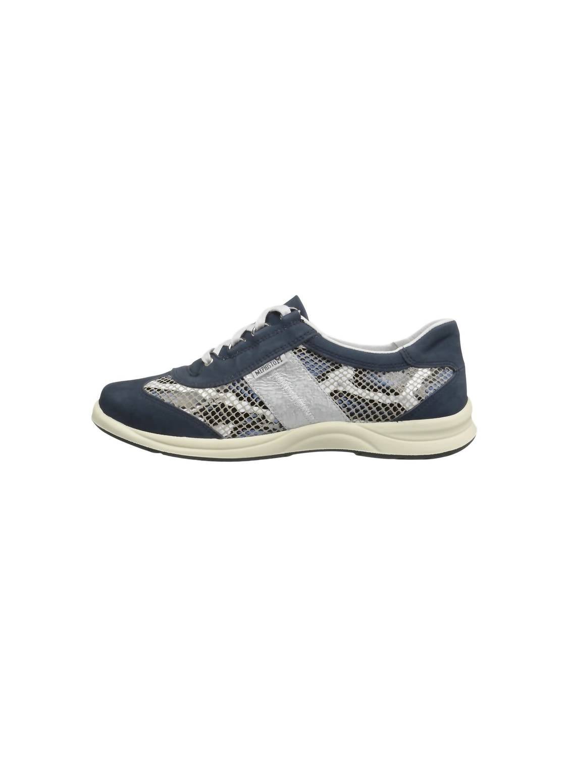MEPHISTO Women's Laser Sneakers in navy - women's sneaker - alternate view