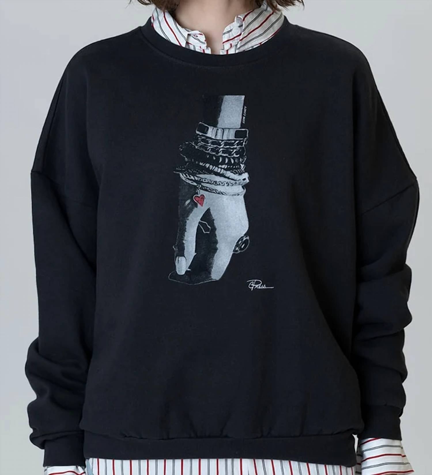 Cpress Studio - Arm Candy Cozy Sweatshirt