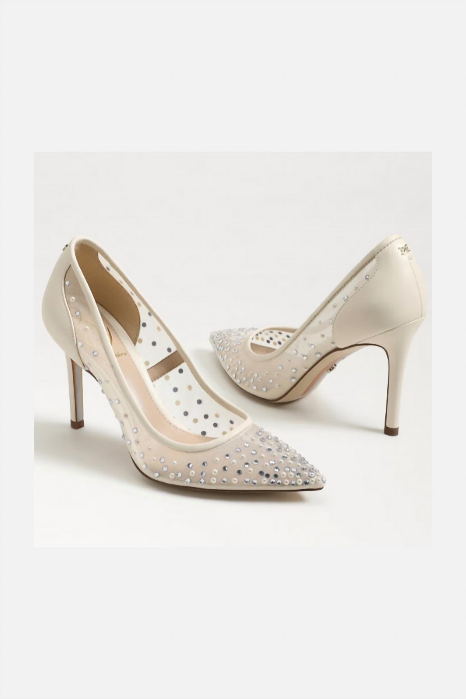 Sam Edelman - Women's Hazel Mesh Pointed Toe Pump Heels