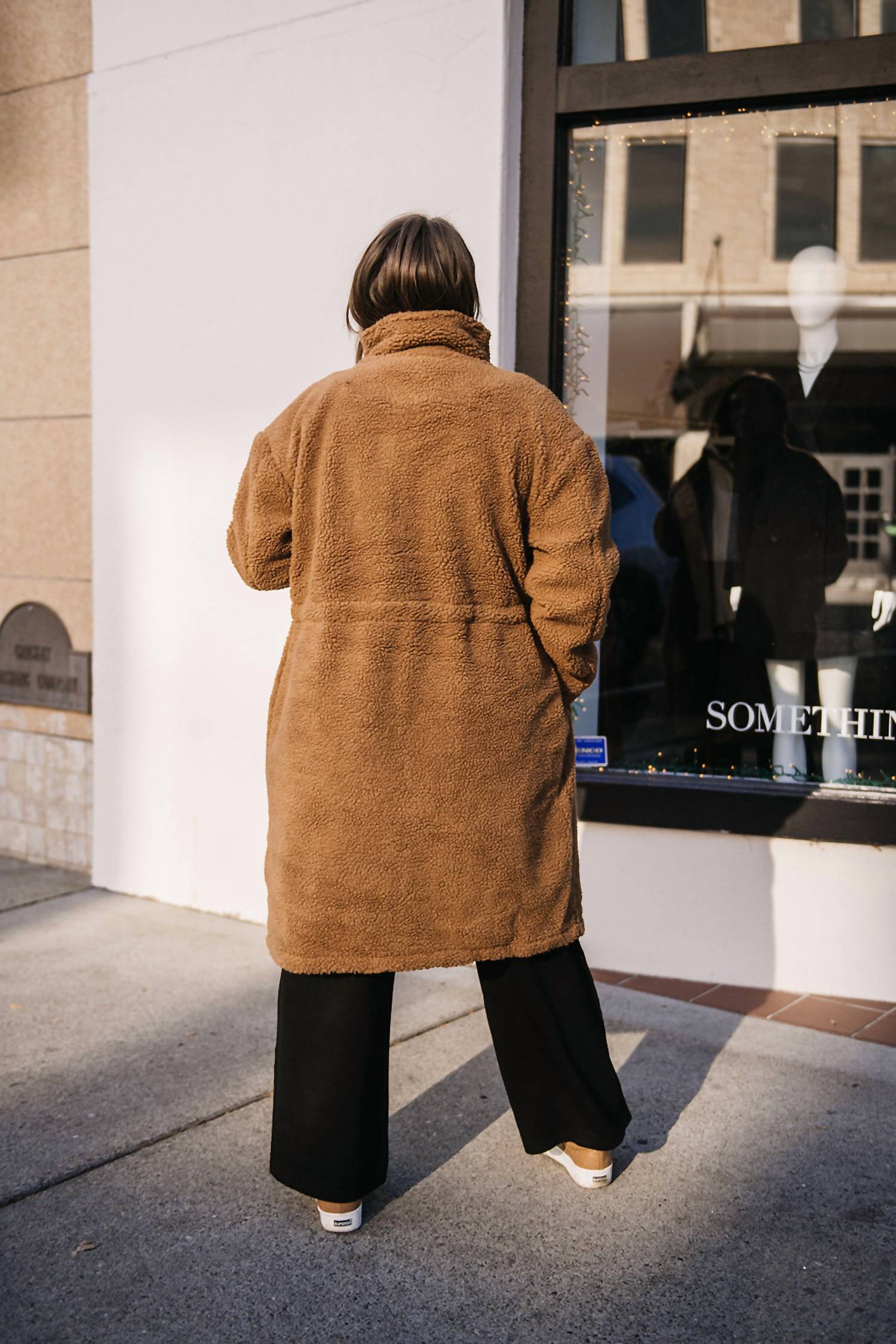 Rd Style - Mila Long Sherpa Jacket