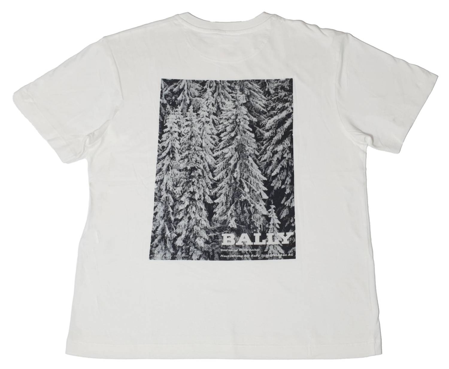 Bally - Men's Short Sleeve Graphic Print T-shirt