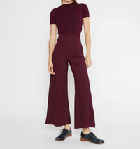 Ripley Rader - Ponte Knit Wide Leg Crop Pant