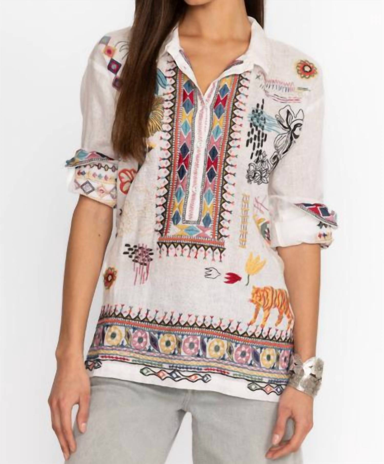 Johnny Was - Simmie Blouse