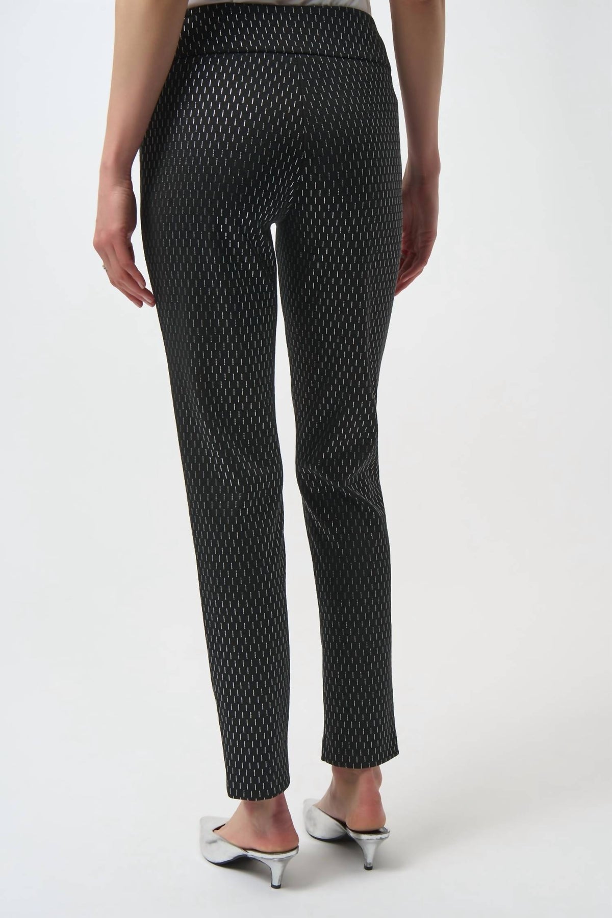 Joseph Ribkoff - Slim Formal Geometric Trousers