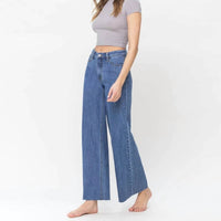 Flying Monkey - High Rise Wide Leg Jeans