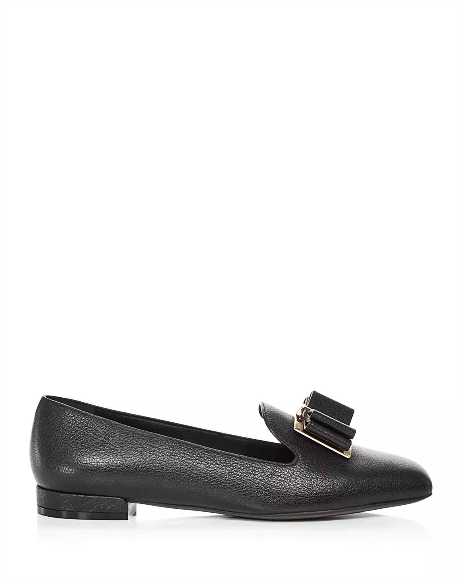 Salvatore Ferragamo - Women's Zaneta Square Toe Loafer Flats