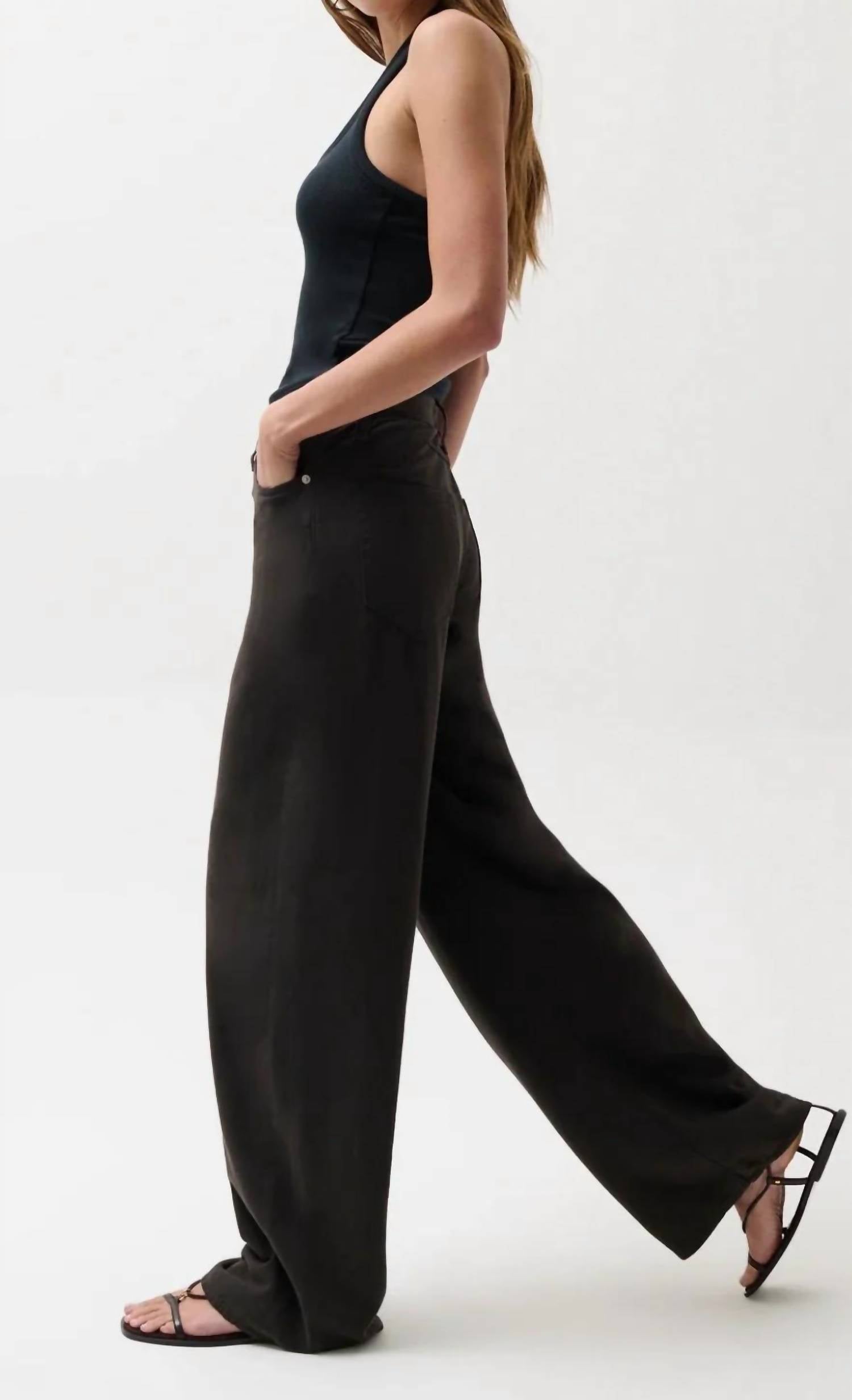 Pistola - Sydney High Rise Wide Leg Jeans