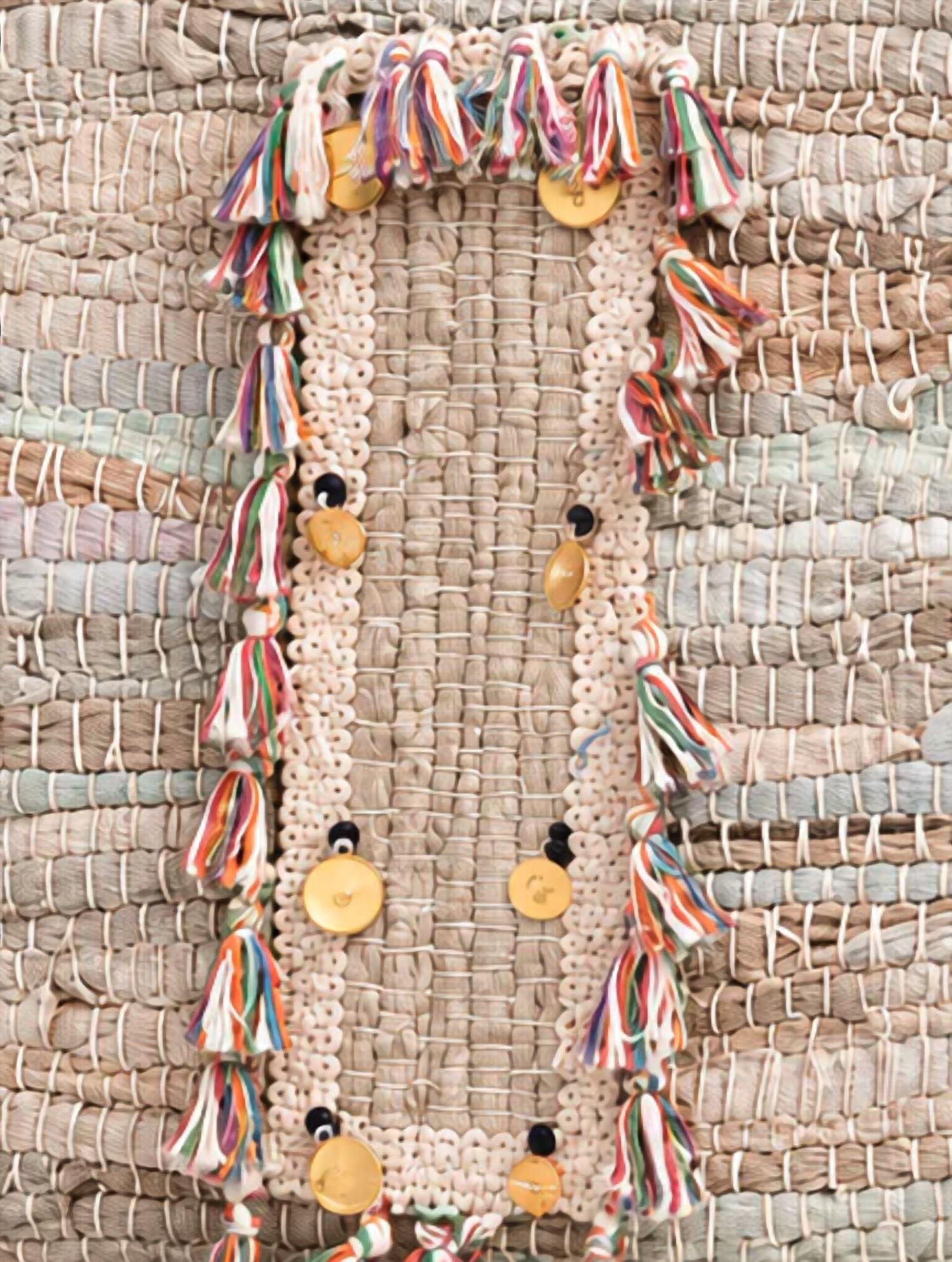 Elektra'S Workshop - Women's Mini Crossbody Tassel Bag