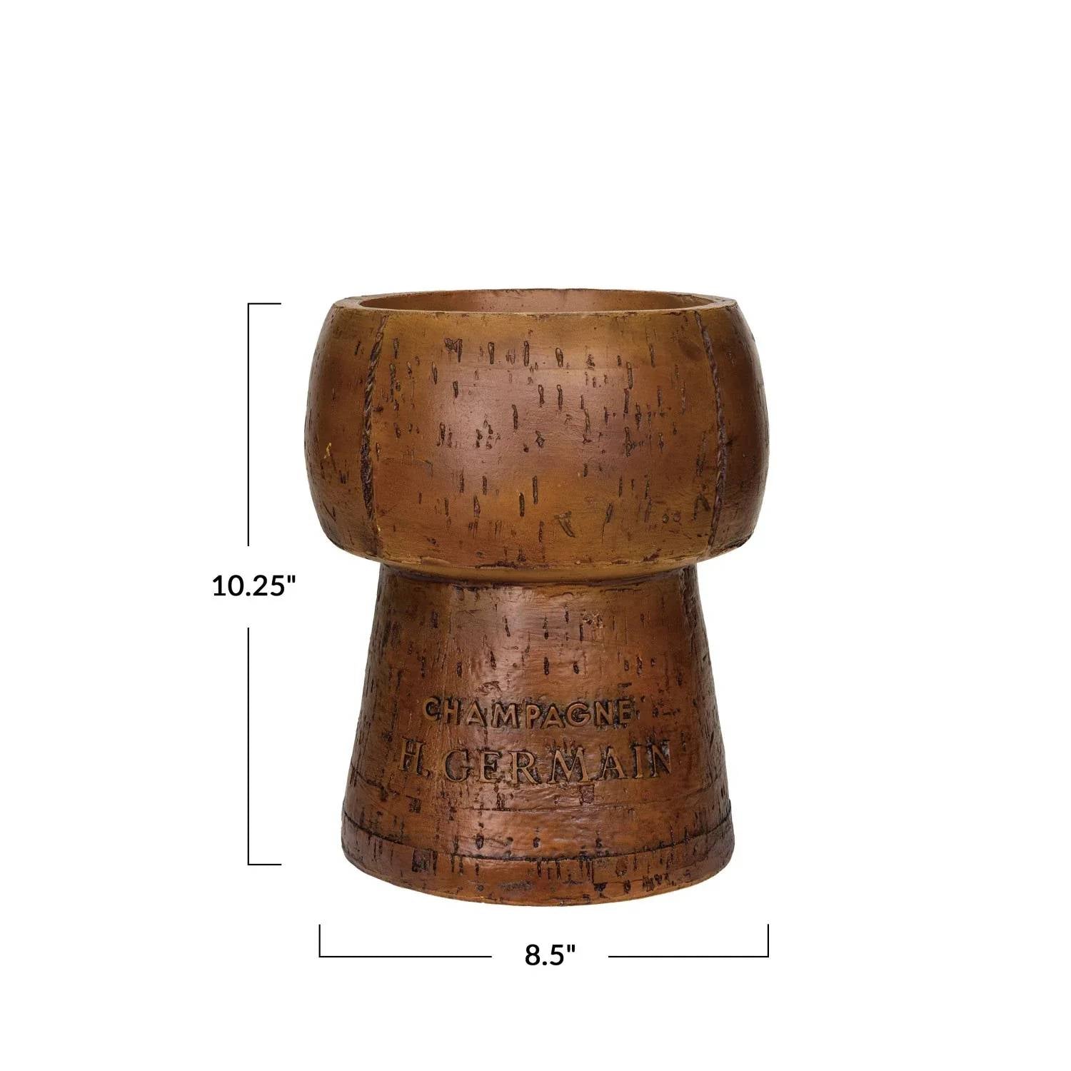 Creative Co-Op - Cork Shaped Ice Bucket